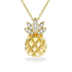 Pineapple Pendant Anastasia Grey, Pineapple Jewelry, Gold Pineapple, Diamond Crown, Yellow Gold Chain, Fine Jewels, Cute Jewelry, Evil Eye, Gold Chain