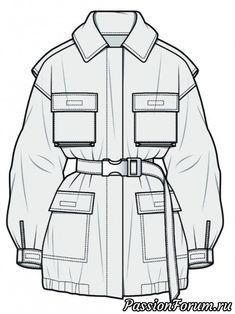 the front and back view of an unlined jacket with pockets on both sides,