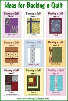 the instructions for quilting and quilting