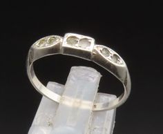 CLARK COOMBS 925 Silver - Vintage Antique Topaz Accent Band Ring Sz 8 - RG25249  Jewelry Type:          Ring  Metal Type:             925 Silver  Metal Size:              8 Finger  Stone Type:             Topaz    Condition:               N/A  Jewelry Weight:      1.8 Grams  PLEASE NOTE: THIS ITEM IS PRE-OWNED. ALTHOUGH MOST ITEMS ARE IN VERY GOOD CONDITION, SOME MAY NEED CLEANING AND/OR MINOR REPAIRS. WE MAKE A VERY STRONG EFFORT TO UPLOAD CLEAR PICTURES. PLEASE INSPECT ALL PICTURES AND ASK ALL Clear Pictures, Ring Metal, Band Ring, Band Rings, Vintage Antiques, Metallic Silver, Topaz, 925 Silver, Etsy Accessories