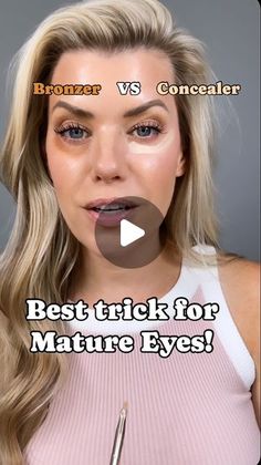 Natural Youthful Makeup, Makeup To Hide Wrinkles, Natural Makeup Essentials, Makeup Facelift Contour, Contour Eye Makeup, Makeup For Yellow Undertone Skin, Make Up For 30s For Women, Put Together Makeup Look, Creme Makeup Look