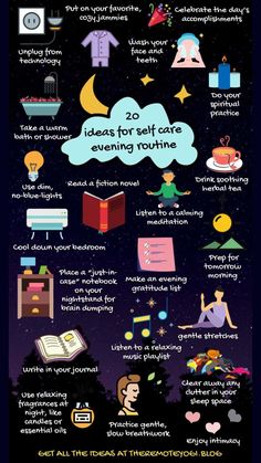 Self Care Evening, Motivasi Diet, How To Stop Snoring, Vie Motivation, Evening Routine, Night Routine, Relaxing Music