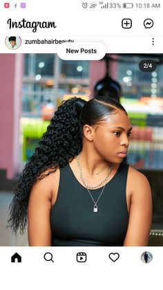 Gel Bolla Ponytail, Gel Hair Styles For Black Women, Gel Up Hairstyles For Black Hair, Gel Up Ponytail For Black Women, Gel Bolla, Gel Bolla Hairstyles, Gel Up Hairstyles For Black Women, Ponytail Hairstyles For Black Women High, Ponytail With Braids