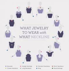 Jewelry Infographic, What Jewelry To Wear, Sleeping Night, Different Necklines, Fashion Dictionary, Quoi Porter, Fashion Vocabulary, Prom Jewelry