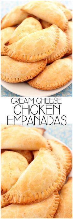 cream cheese chicken empanadas are an easy and delicious appetizer for any family