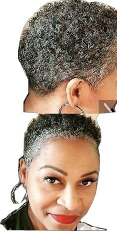 Tapered Natural Hairstyles, Tapered Twa Hairstyles, Short Gray Hair, Tapered Twa, Twa Styles, Short Natural Haircuts, Short Natural Curly Hair, Twa Hairstyles, Tapered Natural Hair