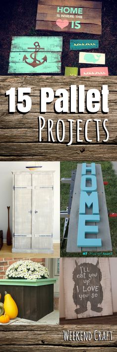 15 pallet projects that are easy to make