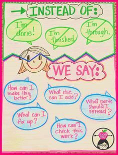 Outlaw "I'm Done!" in your classroom by guiding students toward these ways of thinking Class Incentives, Phonics Reading Passages, Classroom Incentives, Classroom Goals, Classroom Anchor Charts, Notes To Parents, Classroom Management Tool, Classroom Management Tips, Classroom Jobs