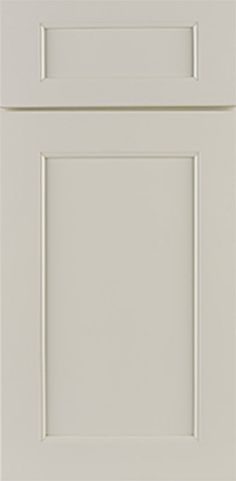 an image of a white cabinet door