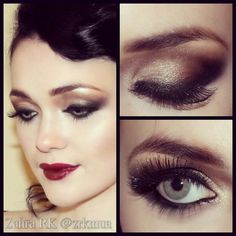 1920s Hair and Makeup Modern 1920s Makeup, Prohibition Makeup, Gatsby Inspired Makeup, Victorian Wedding Makeup, 1920s Makeup Tutorial, 1920’s Makeup, 1920 Makeup, Gatsby Makeup, Flapper Makeup