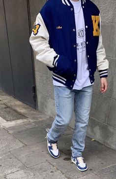 Varsity Outfit, Fashion Aesthetic Outfits, Jordan Fits, Spiritual Fashion, Mens Casual Outfits Summer