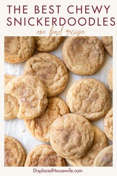 the best chewy snickkerdoodles are easy to make