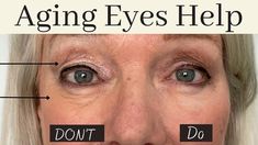 Hey Awesome Ones.... did you know that the way you apply your eye makeup can actually accentuate your wrinkles? In this eye makeup tutorial I will show you h... No Eye Makeup, Grow Eyebrows Faster, Grow Eyebrows, Aging Eyes, Makeup Over 50, Minimize Wrinkles, Fine Wrinkles, Makeup Artist Tips, Under Eye Wrinkles