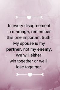 an image of a quote about marriage with the words, in every engagement in marriage, remember this one important truth