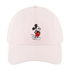 Give the perfect gift to the Mickey Mouse fan in your life with our Disney Mickey Mouse adjustable dad hat. Featuring a lightweight and durable cotton construction, this golf hat allows for instant comfort when worn, and features a cute image of Mickey Mouse on the front of the baseball hat. This adjustable ball cap features an adjustable buckle closure to allow for easy resizing to accommodate a wide range of men and women's head sizes for adults, and features a curved hat bill to provide prote Mickey Mouse Outfit, Mickey Mouse Images, Disney Minnie Mouse Ears, Cute Image, Fitted Baseball Caps, Disney Colors, Golf Hat, Minnie Mouse Ears, Ear Hats