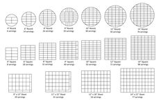 an image of different shapes and sizes of the grids in this worksheet