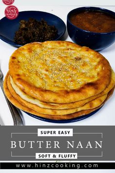 Butter Naan Roghni Naan, Easy Butter, Savory Food