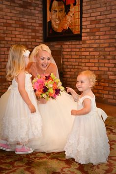 My beauties! Wedding Dress, Flower Girl Dresses, Wedding Planning, Bohemian Hotel, Just Married, Our Wedding, Flower Girl, Girls Dresses, Hotel