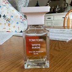 Tom Ford White Suede 50ml (About 65-70% Full). All Sales Are Final. Retail Is $295.00. Tom Ford White Suede, Womens Toms, Tom Ford, Bath And Body, Color White, Ford, Bath, Women Shopping, White