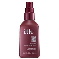 Buy ITK Skincare Blemish Mist, Salicylic Acid Acne Anytime Treatment, 3.3 oz at Walmart.com Itk Blemish Mist, Itk Skincare, Leg Acne, Chest Acne, Setting Mist, Salicylic Acid Acne, Acne Oil, Body Acne, Real Christmas