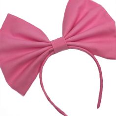 "This is a cute bubblegum pink headband bow that can fit any head size from toddler to adults. The big bow headband is as pretty as is huge. No one will miss it!! The headband with bubblegum pink bow will suit perfectly to must special occasions like a birthday party, a bachelorette party, a bridal shower, or any occasion you might need to stand out of the crowd. It is also a perfect present for any girl or women. The bubblegum pink headband bow will go perfectly with your cosplay outfit, as an Pink Bow Headband, Pink Cosplay, Pink Hair Bow, Big Bow Headband, Women Anime, Bow Ideas, Headband Wrap, Pink Headband, Pink Hair Bows