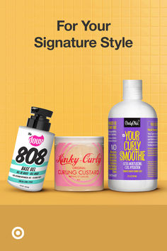 Craft a look that’s uniquely yours with hair styling essentials from The Doux, Kinky-Curly & Curly Chic. Find products that work for your hair at Target. Haircare Ideas, Gay Quotes, Styling Essentials, Bun With Curls, White Apartment, Ponytail Hairstyles Easy, Summer Stuff, Female Fighter