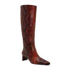 Make a statement with the Wanderering Boot in Crinkle Snake Embossed by Katy Perry, these to-the-knee boots feature a mid-blade-heel and are crafted from fun materials, offering a perfect fusion of bold style and elevated sophistication for any occasion. Man-Made Upper Textile and Man-Made Lining Inside Zipper Memory Foam Sock Lining 1.69 Inch Heel Height Snake Skin Shoes, Timeless Shoes, Snakeskin Boots, Glamorous Style, Bold Style, Dream Shoes, Mid Heel, Katy Perry, Bold Fashion