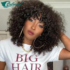 200% Density Full Machine Made Wigs Short Jerry Curly Human Hair Wigs With Bangs, #AD, ##Bangs, #SPONSORED, #Hair, #Human, #Curly Short Human Hair Wigs, Remy Human Hair Wigs, Short Curly Wigs, Natural Wigs, Cheap Human Hair, Curly Human Hair Wig, Short Bob Wigs, Wig With Bangs, Wigs Online