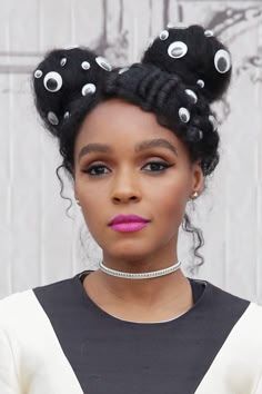 Eyebrow Growth Oil, Celebrity Eyebrows, Hype Hair, Cute Box Braids, Janelle Monae, Long Box Braids, Janelle Monáe, Best Eyebrow Products, Fantasy Hair