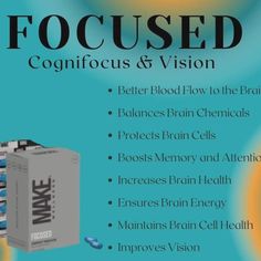 🌿 Prioritize Your Well-Being with MAKE Wellness Focused 🌿 Experience enhanced energy, mental clarity, and overall vitality with MAKE Wellness Focused! This powerful, nutrient-packed formula supports your body and mind, helping you stay on top of your game every day. Take a step toward a healthier, more vibrant you—because your wellness is worth it. 👉 Ready to make wellness your focus? Let’s get started! Comment FOCUS and I'll send you a link for you to learn more or get yours today! #MAK... Brain Energy, Boost Memory, Improve Focus, Mental Clarity, Brain Health, Blood Flow, Mindfulness, Energy, Let It Be