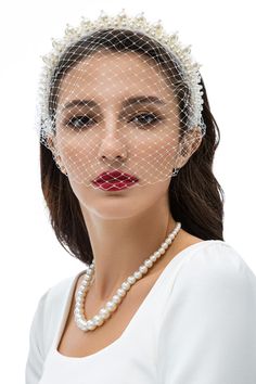 PRICES MAY VARY. Material: Mesh, imitation pearls and metal headband. Size: This vintage style veil headband is free size and fits all women. Design: It is a timeless and elegant fascinator veil headband, beautifully decorated with black veil, which add a touch of mystery to you. Occasion: This mesh fascinator headband is perfect for wedding, tea party, cocktail party, 1920s gatsby party, church, Easter, Kentucky Race, carnivals, Derby, Halloween, high teas, horse racing and other special occasi Vintage Style Veil, Fascinator Veil, Elegant Fascinator, Veil Fascinator, Veil Headband, Wedding Tea Party, Pearl Veil, Bridal Fascinator, Headband Size