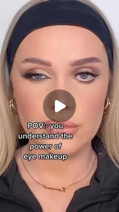 Doe Eye Makeup, Beginners Eye Makeup, Power Of Makeup, Eye Makeup Tips, Daily Makeup, Make Me Up, Pretty Eyes, Health And Beauty Tips