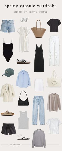 Giada In Italy Outfits, Minimalist Summer Capsule Wardrobe 2023, Minimalist Sporty Style, Summer 23 Capsule Wardrobe, Classy Summer Capsule Wardrobe, Minimalist Summer Outfits 2023, 2023 Summer Capsule, Minimalist Fashion Summer 2023, Summer Minimalist Capsule Wardrobe