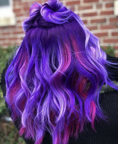 Colorful Hairstyles, Colourful Hair, Unicorn Hair, Colorful Hair, Favourite Colour, Tag Your Friends, Modern Salon, Hair Envy, Dream Hair