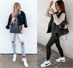 Nike Blazer 77 Outfit Womens, Outfits With Nike Blazers For Women, Mid Blazer 77 Outfit, Blazer Shoes Outfit, Nike Blazers Women, Nike 77