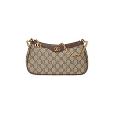 Find GUCCI Ophidia Gg Small Handbag 'beige/ebony Supreme on Editorialist. Gucci Ophidia GG Small Handbag 'Beige/Ebony Supreme' Ophidia Gg Small Shoulder Bag, Gucci Ophidia Bag, Small Gold Chain, Canvas Leather Tote, Gucci Mini, Canvas Leather Bag, Tan Handbags, Gucci Ophidia, Gg Logo