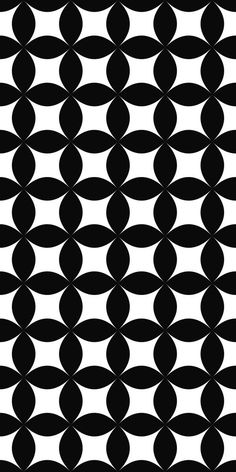 an abstract black and white background with circles in the shape of ovals on one side