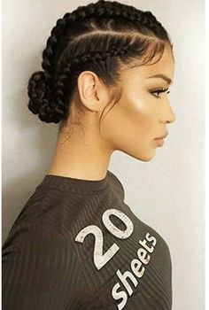 Trending Nails Black, Braided Hairstyles Wedding, Trending Nails, Hairstyles For, Hairstyles Wedding, Natural Hair Styles Easy, Penteado Cabelo Curto, Nails Black