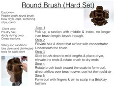 #haircare #hairtipsandtricks #hairstyles Paddle Brush, Round Brush, Blow Dryer, Curly Hair Tips, Hair Tips, Blow Dry, Dry Hair, Hair Brush, Hair Hacks