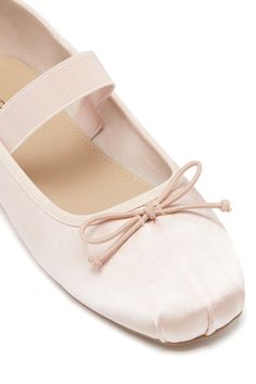 THERAPY Mystic Ballet Flat Blush Satin Ballet Flats, Ballet Boots, Pink Ballet Flats, Teaching Outfits, Shoe Wishlist, The Mystic, Ballet Slippers, Glass Slipper, Simple Chic