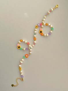 Posie Necklace Delicate Colorful Flower Necklace Dainty Seed Bead Choker Pearl Necklace - Etsy Freshwater Pearl Necklace Diy, Seed Bead Diy, Beads Necklace Design, Bead Jewelry Ideas, Diy Beaded Jewelry, Flower Pearl Necklace, Choker Pearl Necklace, Seed Bead Tutorials, Seed Beads Diy