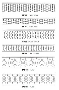 four rows of lines with numbers in each row and the same number on each row