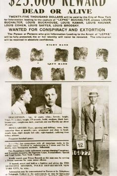 an old newspaper advertisement with pictures of men in suits and ties, including the caption for $ 25, 000 reward dead or alive