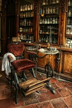 sadika-darling: “500px.com ” Victorian Doctor, Going To The Dentist, Victorian Life, Chair And Table, Victorian Times, Dental Art, The Dentist, Vintage Medical, Victorian Decor