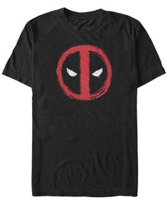 a black t - shirt with the deadpool symbol on it