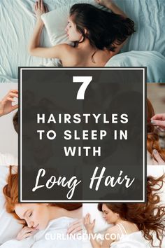 Cute Hairstyles To Sleep In Night, Cute Nighttime Hairstyles, Safe Sleep Hairstyles, Braided Hairstyles For Sleeping, What To Do With Long Hair When You Sleep, What Is The Best Hair Style To Sleep In, Hair Protecting Hairstyles, Safe Sleeping Hairstyles, Good Sleeping Hairstyles