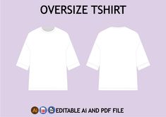 an oversize t - shirt is shown with the text, available at and off file