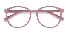 Dutchess - Round Matte Pink Frame Glasses For Women | EyeBuyDirect Pink Frame Glasses, Pink Glasses Frames, Pink Eyeglasses, Pink Glasses, Pink Frame, Discover Your Style, Angel Jewelry