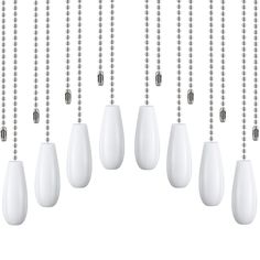 PRICES MAY VARY. Large quantity: you will get 8 pieces wooden pull chain extensions (13.8 inch/ 35 cm) in white color, easy to place in different positions, providing different visual effect to you Create vintage feeling: these wooden pendant pull chains with broad and elegant shape bring a royal feeling and outstanding style to your home; These ancient decorations of art fully show your personality and good taste Add charms: these fan chain extenders can easily go well with most household suppl Fan Pull Chain, Ceiling Fan Pull Chain, Ceiling Fan Pulls, Light Chain, Fan Pulls, Elk Lighting, Chain Extenders, Wooden Pendant, Ceiling Medallions