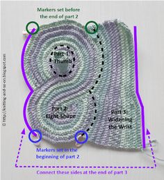 a crocheted blanket with instructions to make it